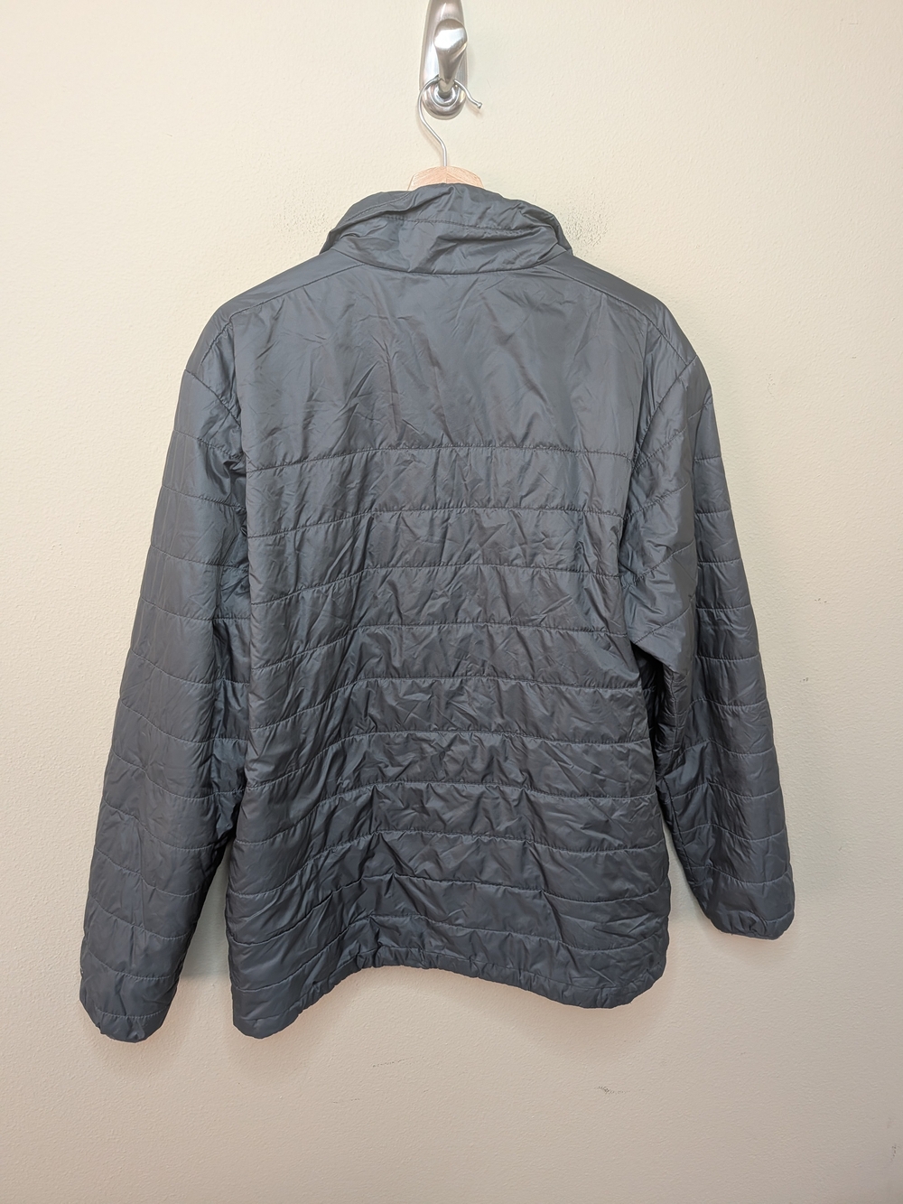 Columbia Omni-Heat Puffer Jacket Men's Size L Gray - Picture 5 of 7